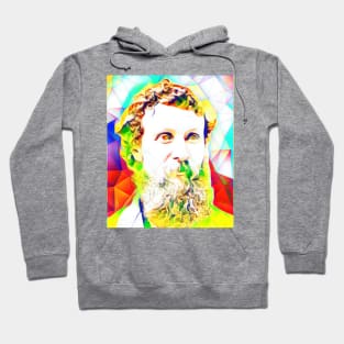 John Muir Colourful Portrait | John Muir Artwork 12 Hoodie